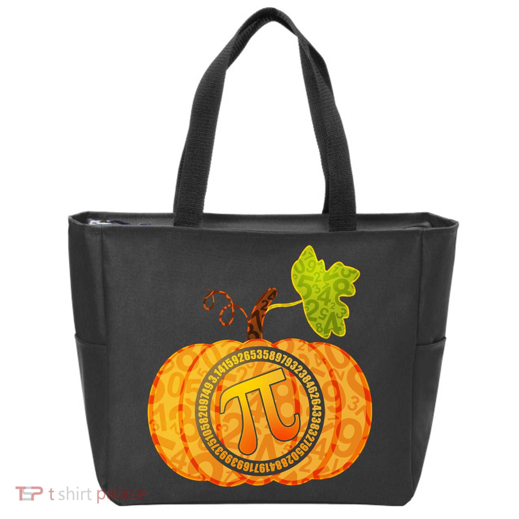Fall Pumpkin Pi 3.14 Autumn Tote Bag