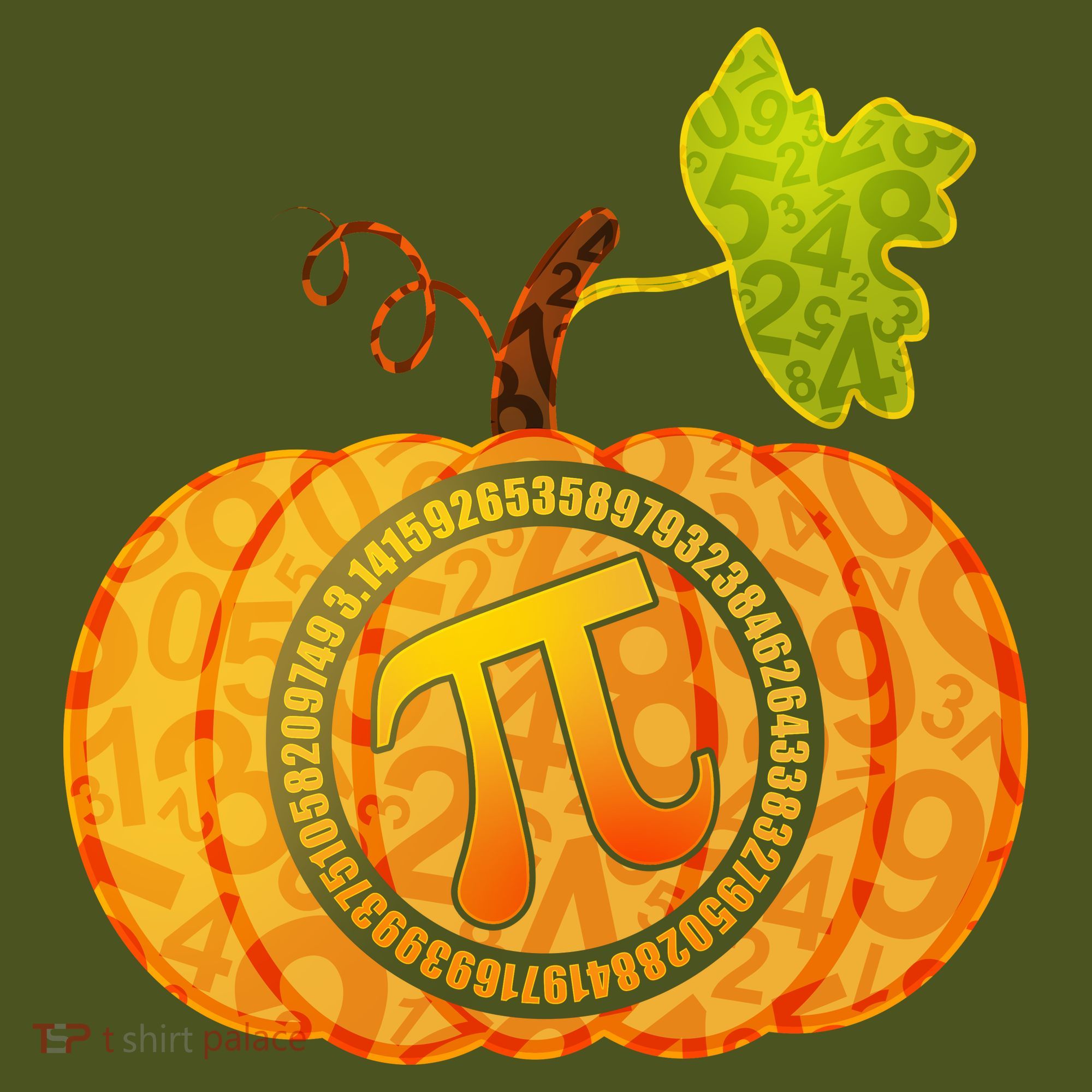 Fall Pumpkin Pi 3.14 Autumn Long Sleeve Shirt