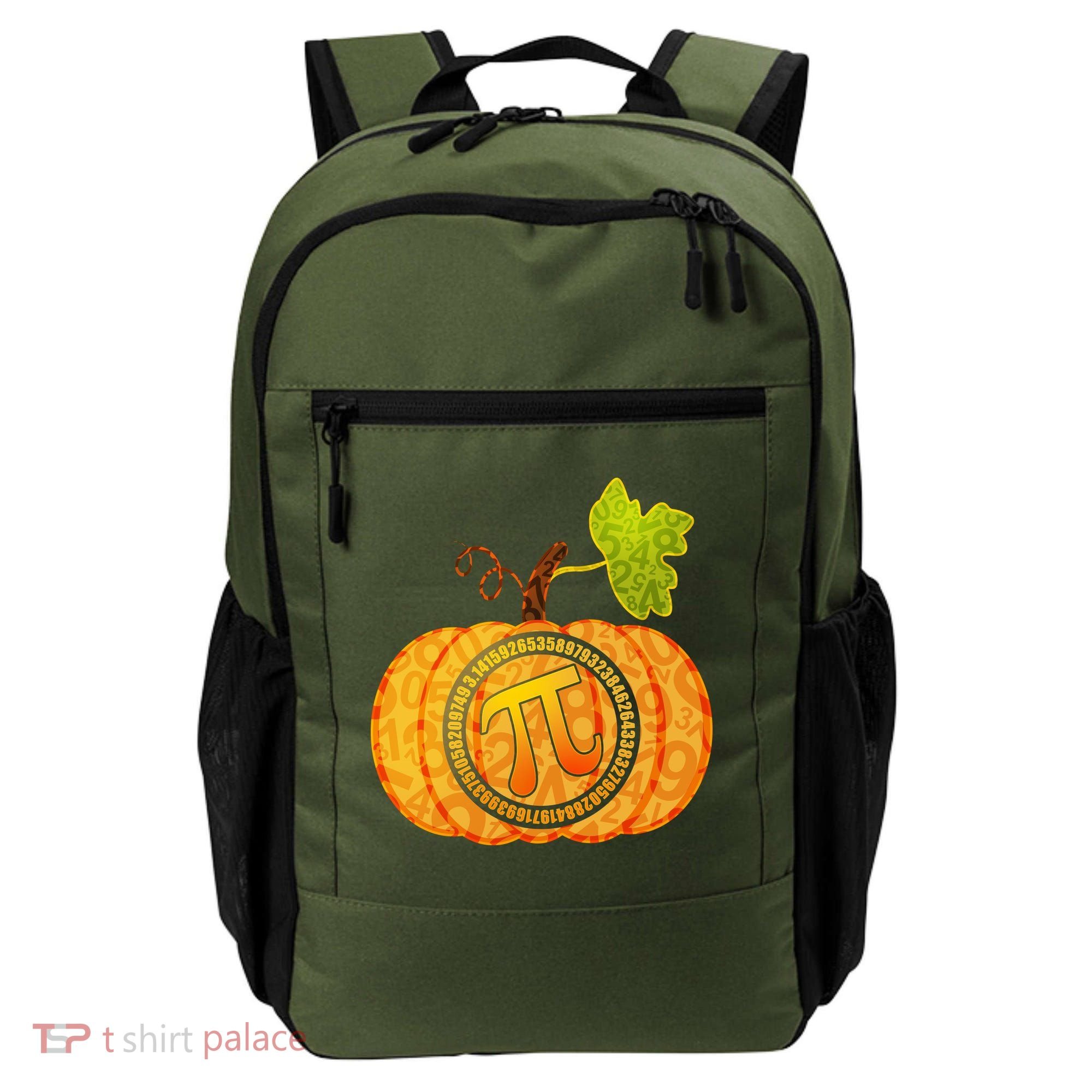 Fall Pumpkin Pi 3.14 Autumn Backpack