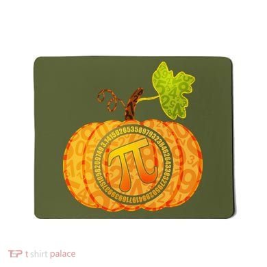 Fall Pumpkin Pi 3.14 Autumn Mousepad