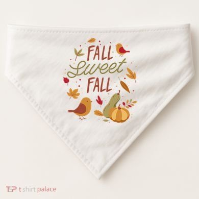 Fall Sweet Fall Autmn USA-Made Doggie Bandana