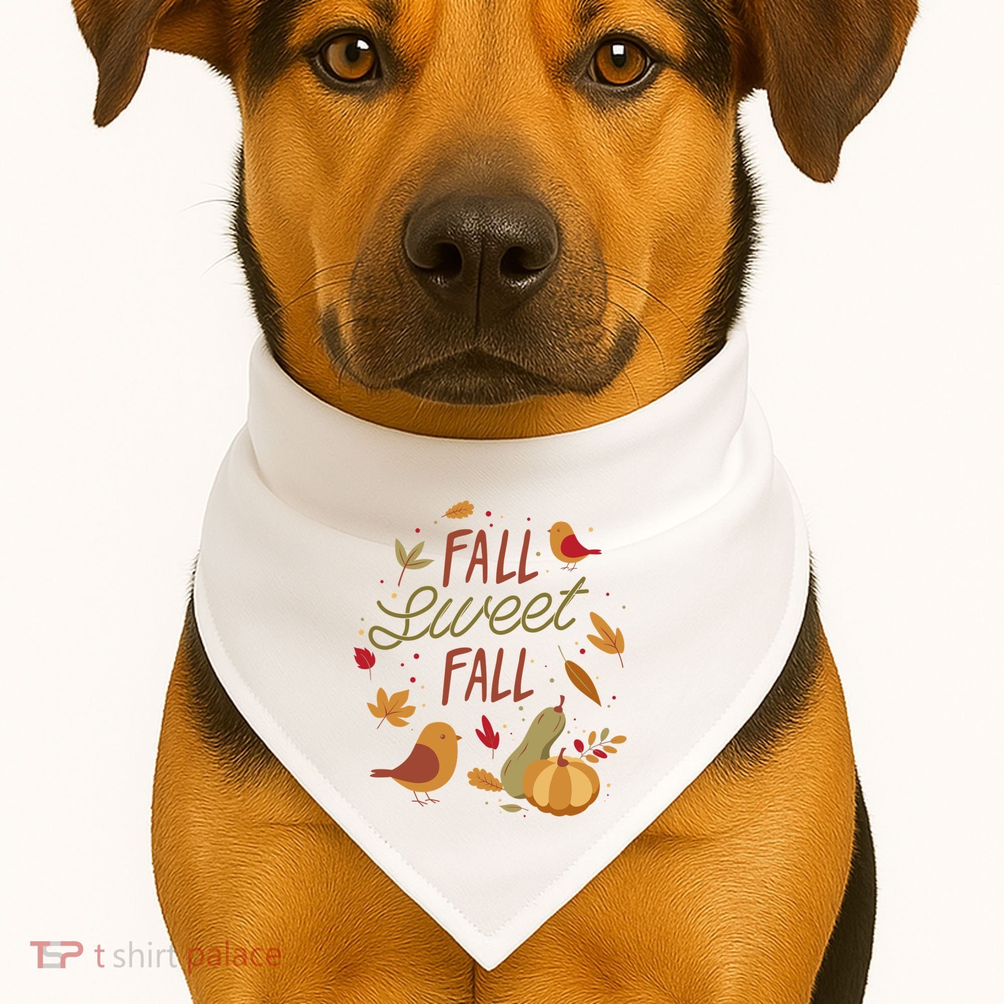 Fall Sweet Fall Autmn USA-Made Doggie Bandana