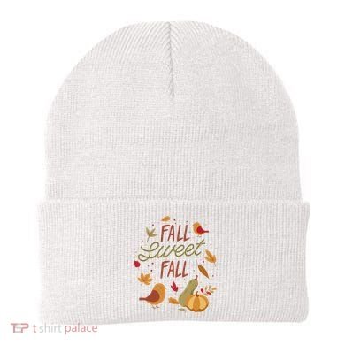 Fall Sweet Fall Autmn Beanie