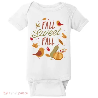 Fall Sweet Fall Autmn Baby Bodysuit