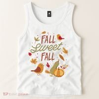 Fall Sweet Fall Autmn Tank Top thumb 2
