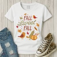 Fall Sweet Fall Autmn Women's T-Shirt thumb 3