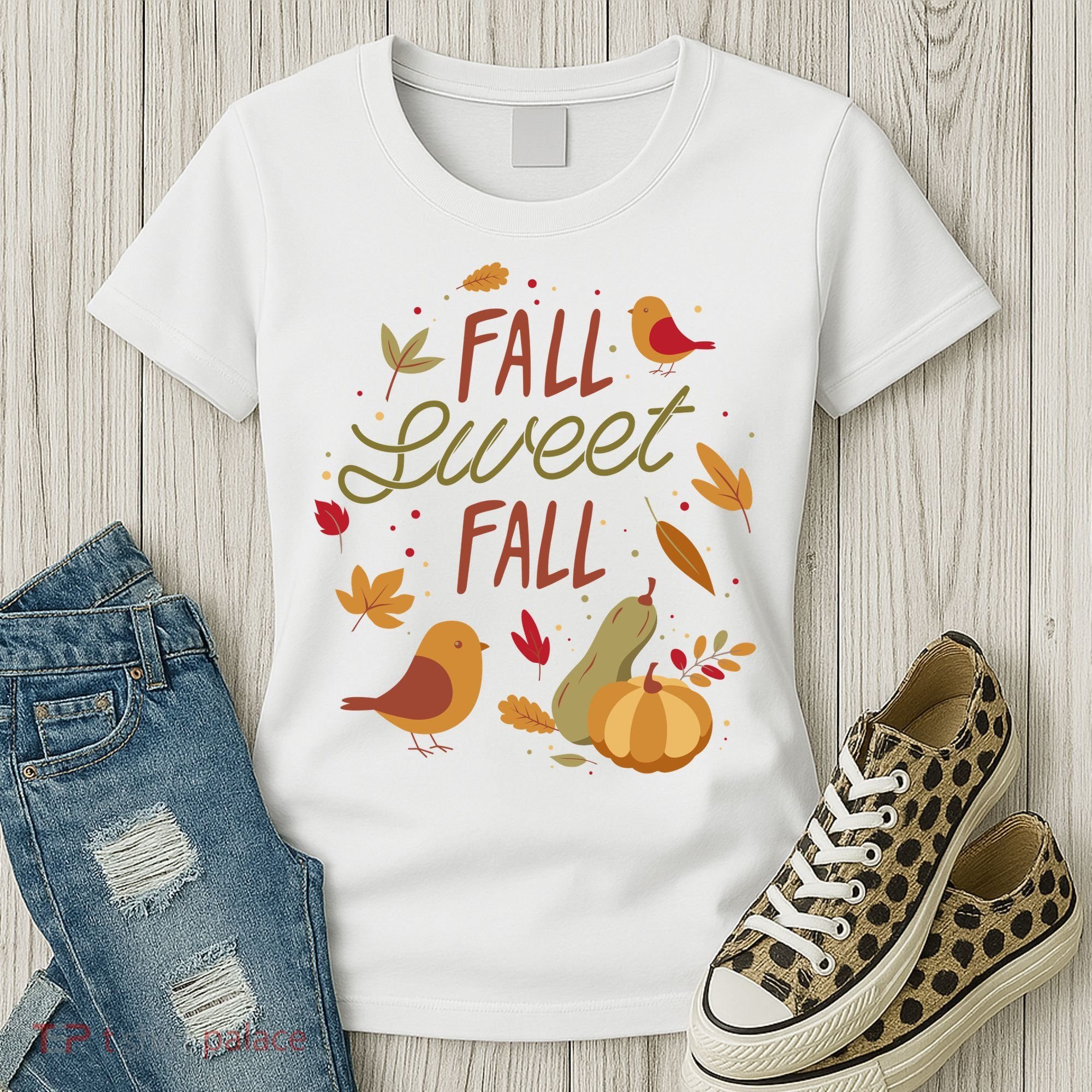Fall Sweet Fall Autmn Women's T-Shirt