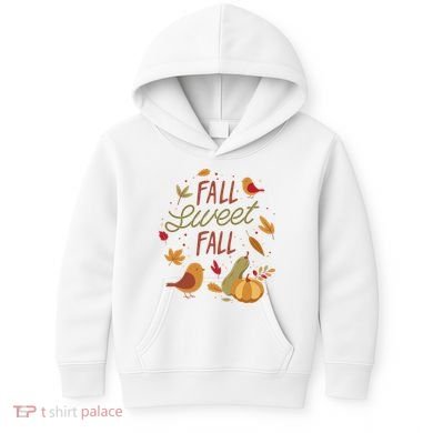 Fall Sweet Fall Autmn Kids Hoodie