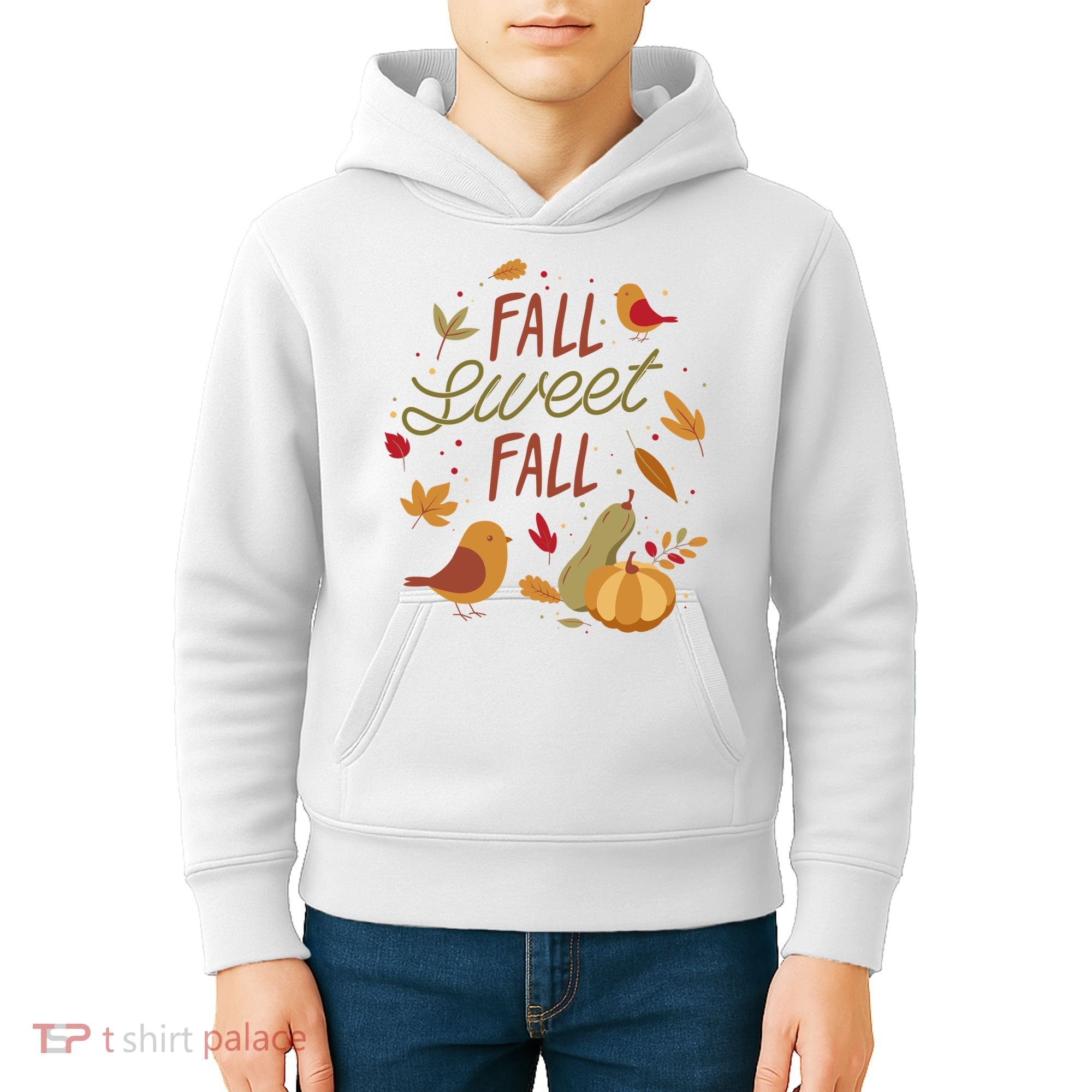 Fall Sweet Fall Autmn Kids Hoodie