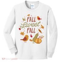 Fall Sweet Fall Autmn Kids Long Sleeve Shirt thumb 0