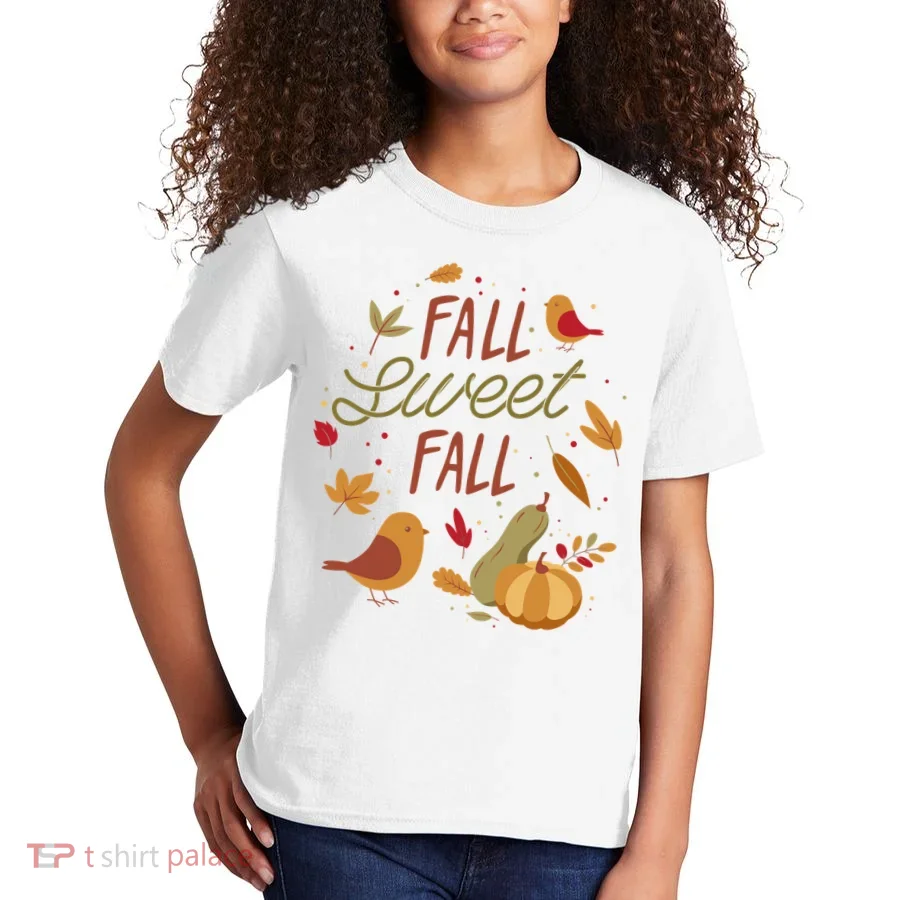 Fall Sweet Fall Autmn Kids T-Shirt
