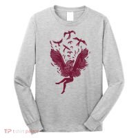 Falling Angel Doves Long Sleeve Shirt thumb 0