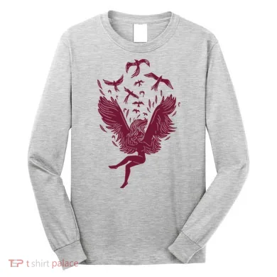 Falling Angel Doves Long Sleeve Shirt