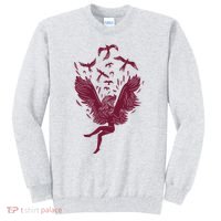 Falling Angel Doves Sweatshirt thumb 0