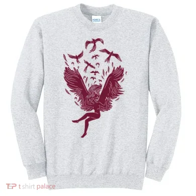 Falling Angel Doves Sweatshirt