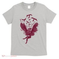 Falling Angel Doves T-Shirt thumb 0