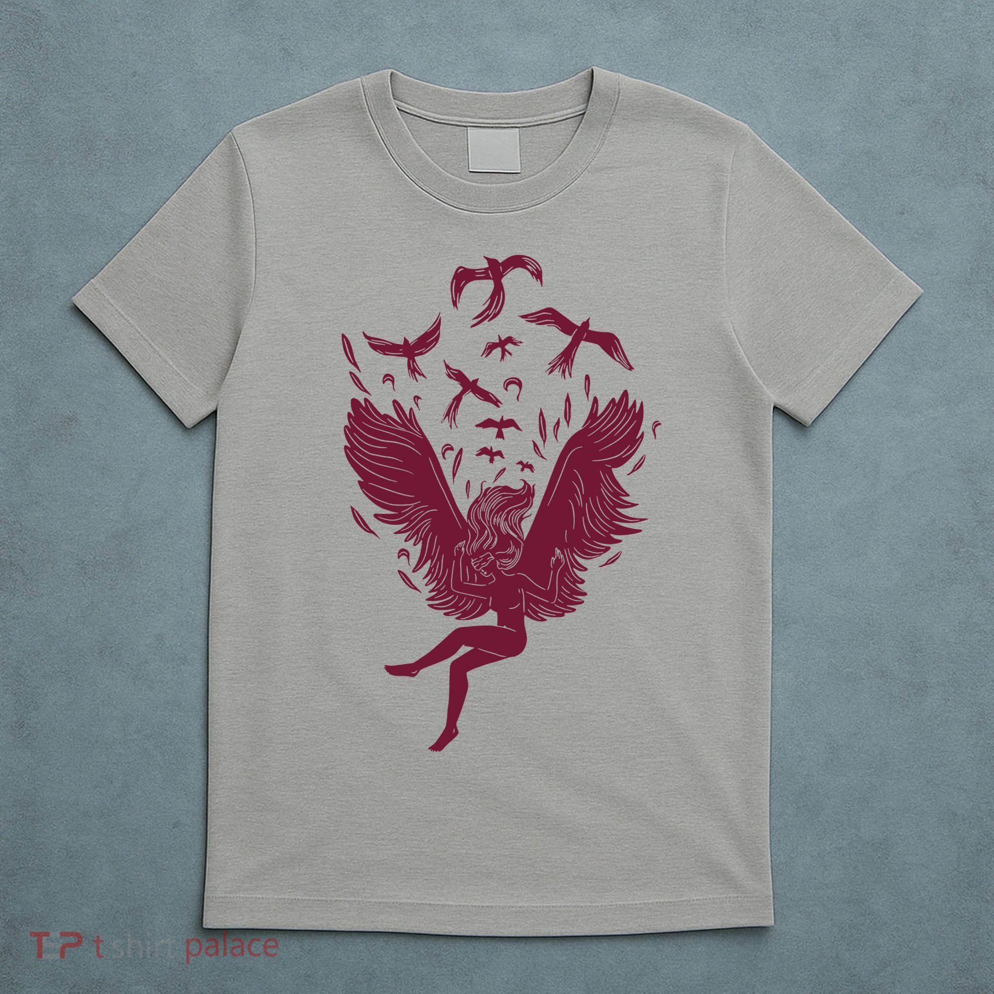 Falling Angel Doves T-Shirt