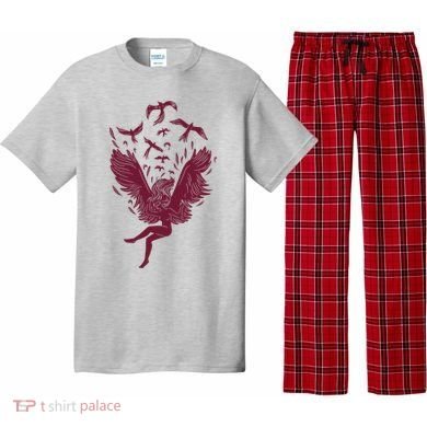 Falling Angel Doves Pajama Set