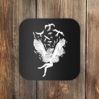 Falling Angel Doves Coaster thumb 0