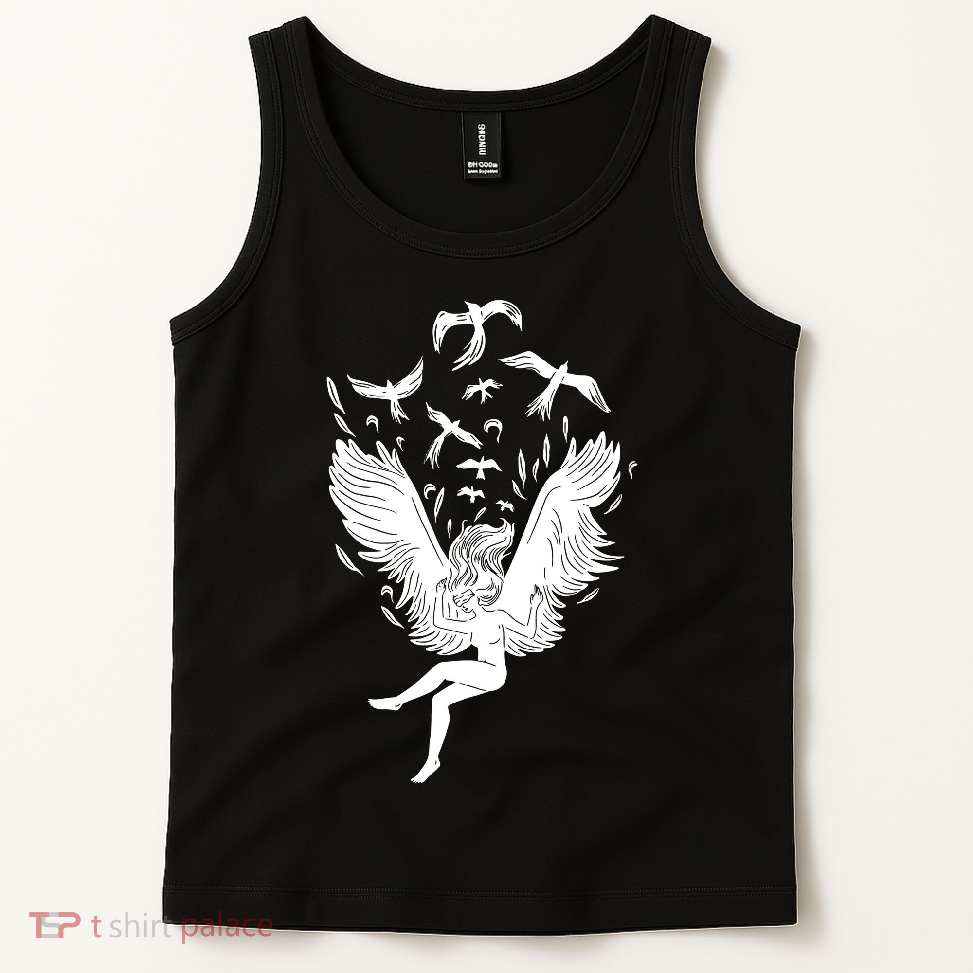 Falling Angel Doves Tank Top