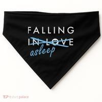 Falling In Love Asleep USA-Made Doggie Bandana thumb 0