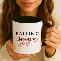 Falling In Love Asleep Coffee Mug thumb 3