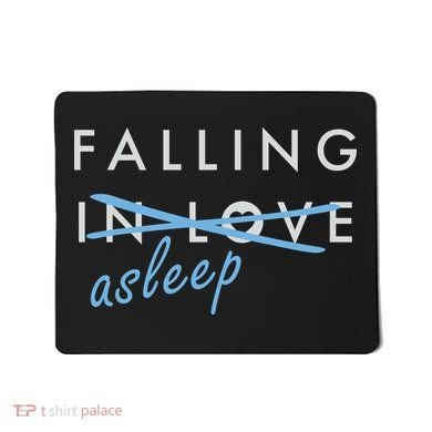 Falling In Love Asleep Mousepad