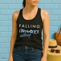 Falling In Love Asleep Women's Tank Top thumb 2