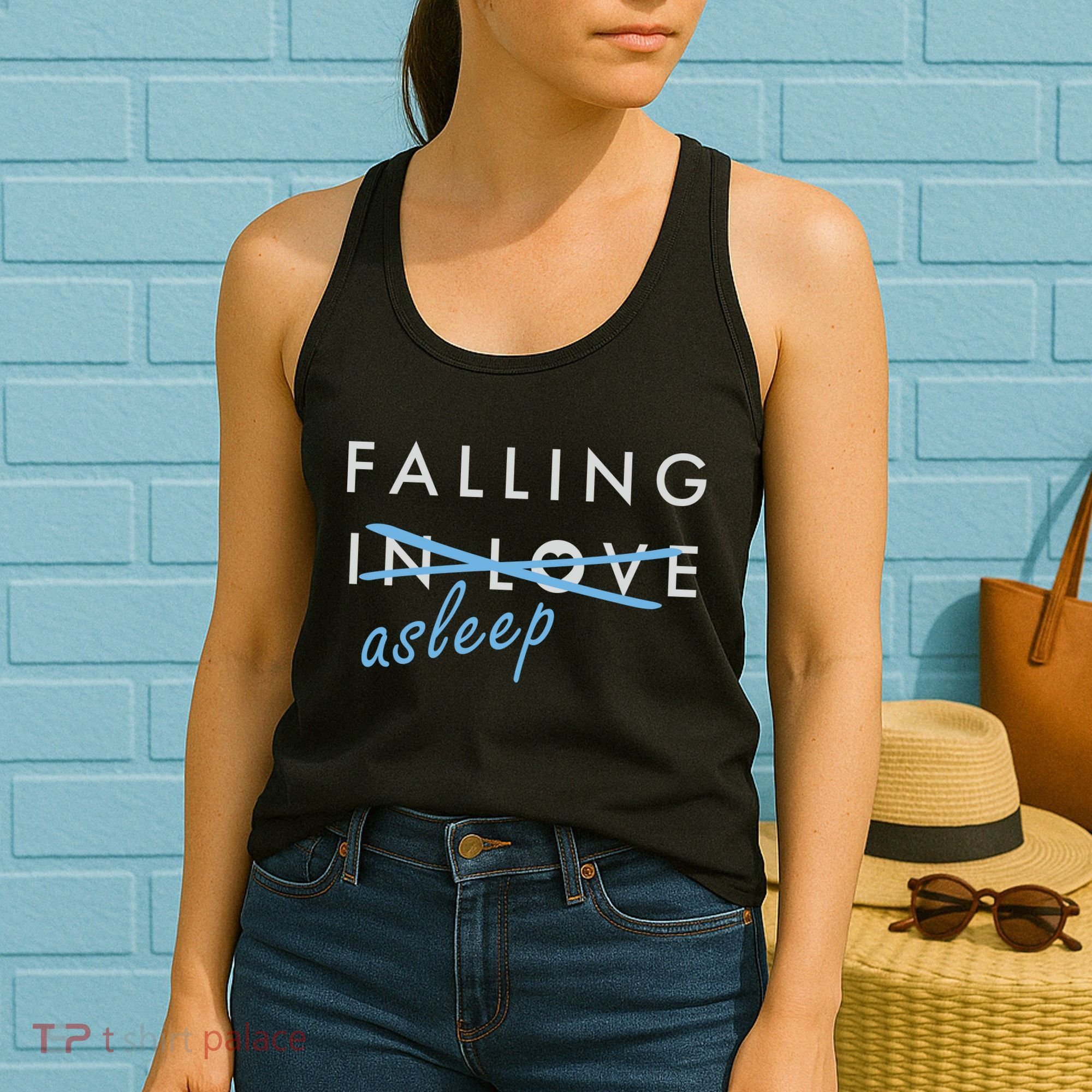Falling In Love Asleep Women's Tank Top