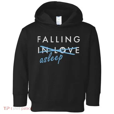 Falling In Love Asleep Toddler Hoodie