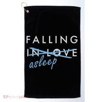 Falling In Love Asleep Golf Towel thumb 0