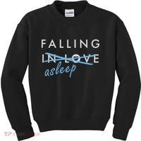 Falling In Love Asleep Kids Sweatshirt thumb 0