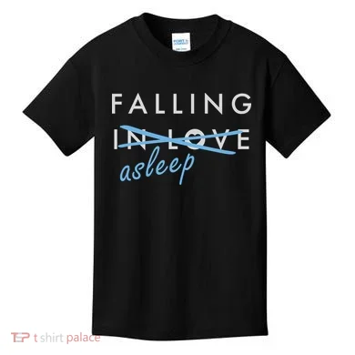 Falling In Love Asleep Kids T-Shirt