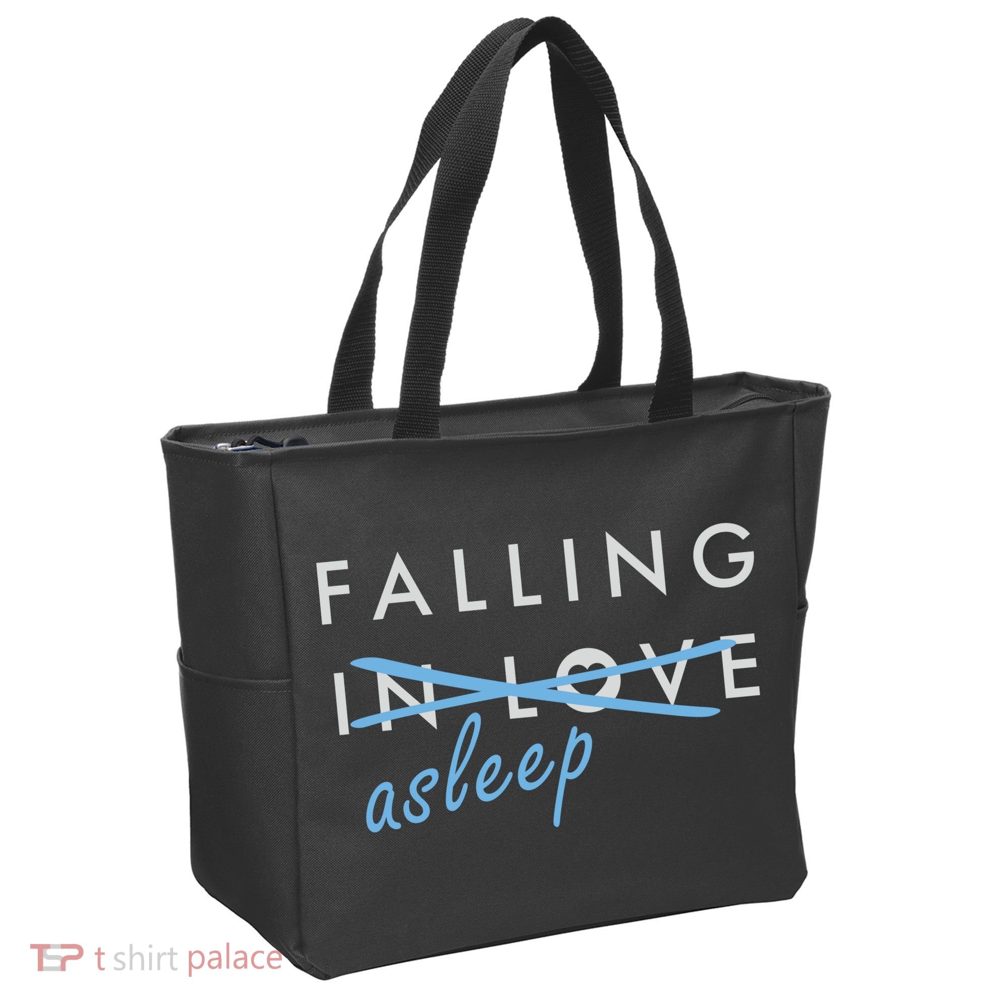Falling In Love Asleep Tote Bag