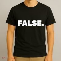 False. T-Shirt thumb 3