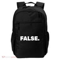 False. Backpack thumb 0