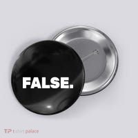 False. Button thumb 0