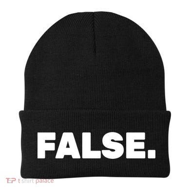 False. Beanie