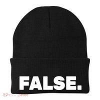 False. Beanie thumb 0