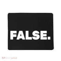 False. Mousepad thumb 0