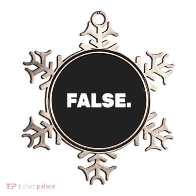 False. Ornament