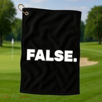 False. Golf Towel thumb 1