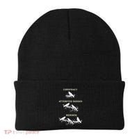 Funny Attempted Murder Crow Beanie thumb 0