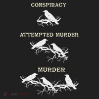 Funny Attempted Murder Crow Hat thumb 2