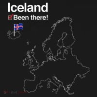 Flag And Map Of Iceland Bucket Hat thumb 4