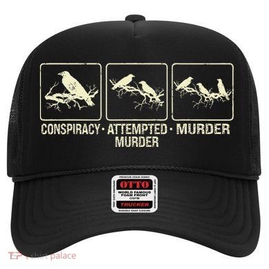 Funny Attempted Murder Crow Hat