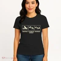 Funny Attempted Murder Crow Women's T-Shirt thumb 4