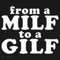 From A Milf To A Gilf Funny Dirty Inappropriate Humor Ornament thumb 1