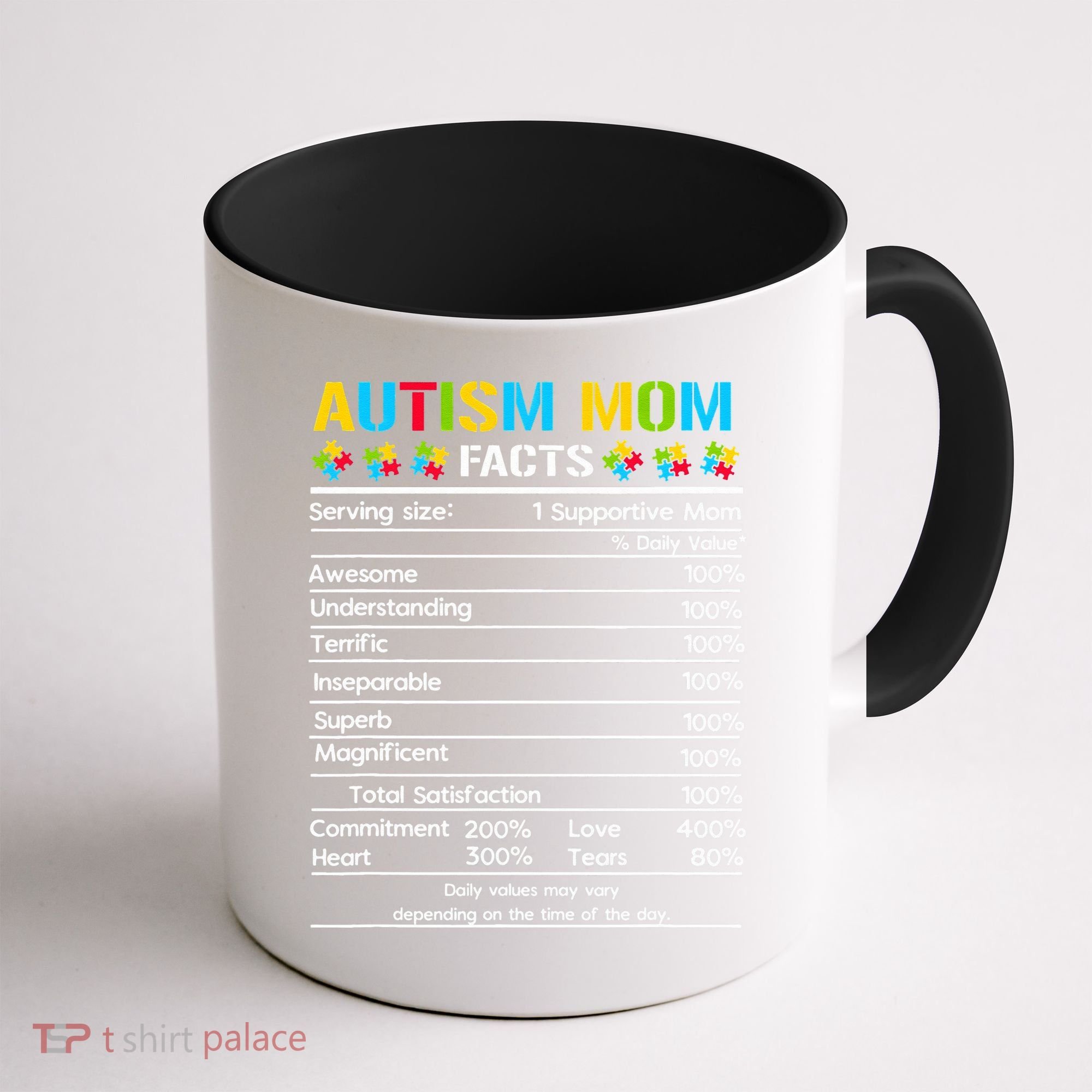 Funny Autism Mom Facts Proud Mom Autisms Gift Coffee Mug