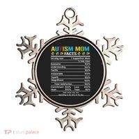 Funny Autism Mom Facts Proud Mom Autisms Gift Ornament thumb 0